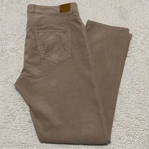Peter Millar Corduroy Brown Pants Cotton Modal Spandex Men’s Size 36